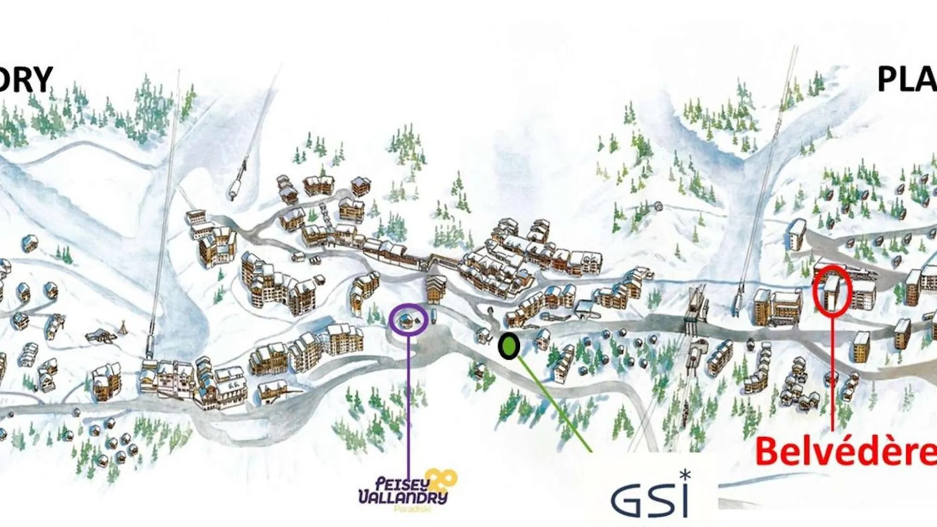 Appartement 3 Pieces Pour 6 Personnes A Plan Peisey, Acces Direct Pistes - Fr-1-757-121 0*, Peisey-Nancroix Frankrig